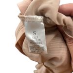 Nude Rhinestone Long Sleeve Small Mesh Mini Dress Bodycon Party Homecoming Tan Photo 8