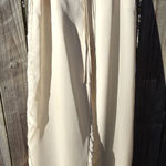 ZARA Satin With Lace Side Panel M IVORY Photo 0