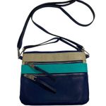 Jessica Simpson  Shoulder Sling BodyBag Blue Pockets Photo 1
