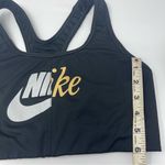 Nike  Womens Size Medium Sports Bra‎ athletic silver/gold Photo 7
