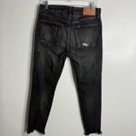 Moussy Vintage Glendele Black Mid Rise Cropped Ankle Jeans Size 28 Photo 2