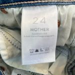 MOTHER The Mid Rise Dazzler Ankle Fray in Riding the Cliffside Jeans Size 24 Blue Photo 13