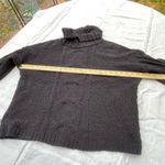 Seven7  size M cable kit black turtleneck sweater. Photo 2