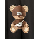 Etanol T Shirt Womens Size M Tall Black The Best Bear Print Short Sleeve Crew Size M Photo 4