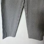 INC International Concepts Gingham Check Capri Cotton Pants Black Size 12P Photo 3