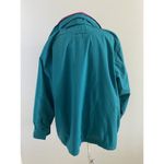 Pacific trail Vintage Coat Large Teal Purple Hooded Jacket Coat Lined Outerwear* Photo 3