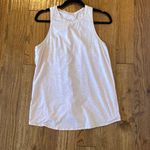 Lululemon purple all tied up open back tank size M Photo 6