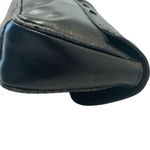 Tory Burch Women's Black Leather Clutch with Snakeskin Trim Photo 7