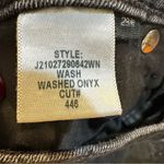 Veronica Beard  Ryleigh Slim Straight High Rise Jeans Washed Onyx Size 28 Photo 9