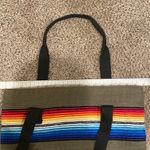 Handwoven Serape Print Tote Bag Multiple Photo 3