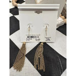 Spring Street  Nordstrom Gold color Dangle Earrings dressy casual Photo 1