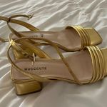 gold shoes Size 9 Photo 7