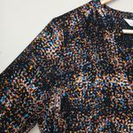 Decree  V-Neck Tunic Top Women Large Abstract Boho Indie Dark Academia Artistic Photo 2