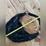 Bisou Bisou  hobo  black sequined purse Photo 1