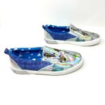 Ground Up size‎ 10 Shoes Silver Disney Character Iridescent Slip On Sneakers Photo 2