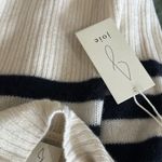 Joie NWT  100% Cashmere Striped Mock Neck Long Sleeve Sweater Pullover Jumper Photo 7