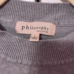 Philosophy Gray 'Ciao' Sweater Photo 1