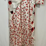 O.P.T . Women’s Emilia Knot Front One Shoulder Surplice Dress Floral Size Sm NWOT Photo 4