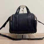 Alexander Wang Black Pebbled Leather Studded Rockie Crossbody Photo 5