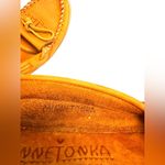 Minnetonka Leather VINTAGE Moccasins Women’s 6.5 Softsole Loafers | Handmade USA Photo 4