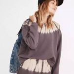 Madewell Tie-Dye (Re)sourced Cotton Swing Sweatshirt Women's Oversized XS Photo 0
