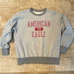 American Eagle , red and gray sweatshirt Photo 0