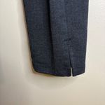 Athleta  Navy Herringbone Textured Leggings Pants Side Pocket Large Photo 2