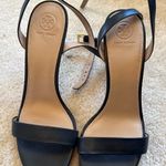 Tory Burch Navy Leather Heels Photo 1