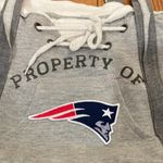 Little Earth New England Patriots Hoodie Purse Grey NFL football Photo 1