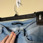 Harper Embroidered hem straight leg Jean Photo 3