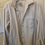 L.L.Bean Corduroy Button-Up Light Pink Photo 0