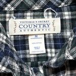 Victoria's Secret Vintage Victoria’s Secret Flannel Nightgown Plaid Cottagecore M Medium Photo 3
