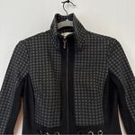 Joseph Ribkoff  Trench Coat Plaid Size 2 Photo 1