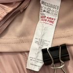 Missguided  Womens Sz 6 Tall Puff Sleeve Party Cocktail dress Long Sleeve Ruched Photo 5