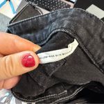 Rag and Bone  Dre Low-Rise‎ Slim Boyfriend Jean Black Wash Distressed Crop 32 Photo 5