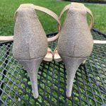 Gianni Bini NEAR NEW! WORN ONCE! GB Ella Quent Ankle Strap Glitter Shoes 7 Photo 5