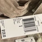 Joan Vass  Women’s Tan White & Blue Dip Dye Scoop Neck Sleeveless Maxi Dress NEW Photo 5