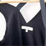 IRO  Black Sloan V-Neck Mini Dress Photo 2