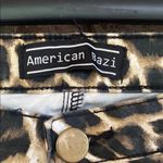 American Bazi  Leopard Print Ankle Jeans Photo 1