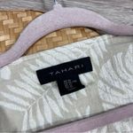 Tahari ‎ 100% linen floral tropical printed open front cardigan jacket Photo 1
