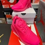 Nike  Womens Air Max 270 Shoes FD0293-600 Size 5 Triple Pink Photo 0