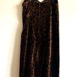 L'Agence  Indie Velvet Dress black brown size 2 CL Photo 4