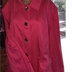 Jones New York Signature Pink 5 Button Collared Long Sleeve Jacket Womens 3X Photo 3