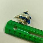 Fish Jewelry Pin Brooch Multicolor Enamel Painted Metal Rhinestone Accents Photo 13