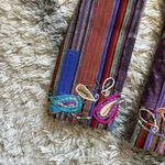 National Geographic Purple Patchwork Open Front Silk Boho Blazer Sz Medium M Photo 2