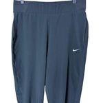 Nike Bliss Victory Women's Sz Large Training Pants CU4321-010 Mid-rise Black Photo 2