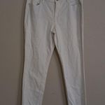 Old Navy  33x27 12 Short Rock Star Mid-Rise Stretch Jeans in Bright White Photo 6