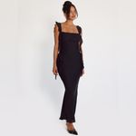 Princess Polly  Lanai Maxi Dress Black Photo 1