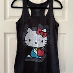 Sanrio Y2K  Hello Kitty Apple Black Tank Top Photo 3