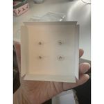 Disney Baublebar Stitch Angel Halo Rhinestone Stud Earrings Set Whimisical Blue Photo 1